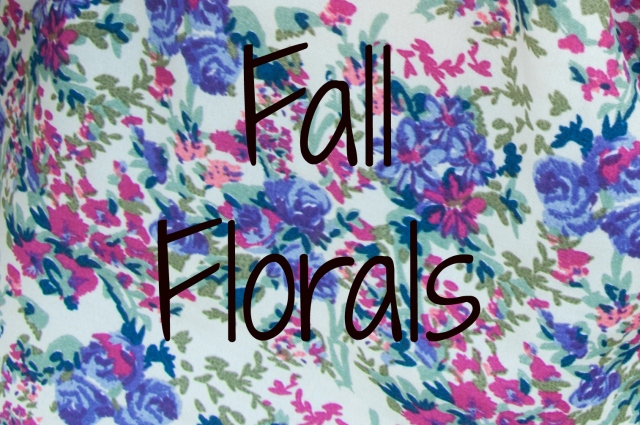 Fall Florals