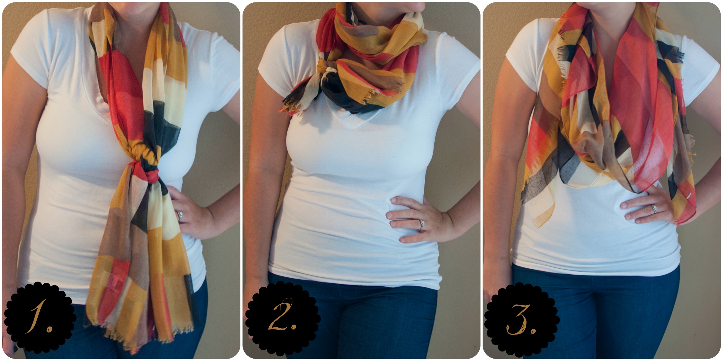 10 Ways To Wear A Scarf  All That Glitters-9798
